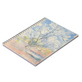 Vincent van Gogh blühende Pfirsichbäume 1888 Notizblock (Linke Seite)