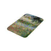 Vincent van Gogh - Blühender Garten Badematte (Schrägansicht)