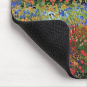 Vincent Van Gogh - Blühender Garten Fine Art Mousepad (Ecke)