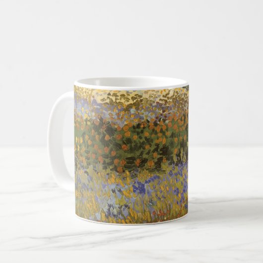 Vincent van Gogh - Blühender Garten Kaffeetasse (Vorderseite Links)
