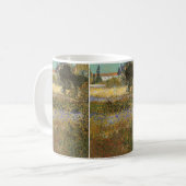 Vincent van Gogh - Blühender Garten Kaffeetasse (Vorderseite Links)