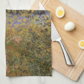 Vincent van Gogh - Blühender Garten Küchentuch (Viertel Falte)