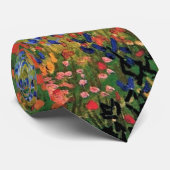 Vincent Van Gogh - Blühender Garten Kunst Krawatte (Gerollt)