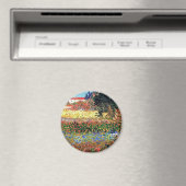 Vincent Van Gogh - Blühender Garten Kunst Magnet (In Situ (Geschirrspüler))