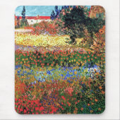 Vincent Van Gogh - Blühender Garten Kunst Mousepad (Vorne)