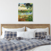 Vincent van Gogh - Blühender Garten Leinwanddruck (Insitu (Schlafzimmer))