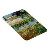 Vincent van Gogh - Blühender Garten Magnet (Rechte Seite)