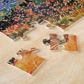 Vincent Van Gogh - blühender Garten mit Pfad Puzzle (Seite)