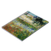 Vincent van Gogh - Blühender Garten Notizblock (Linke Seite)