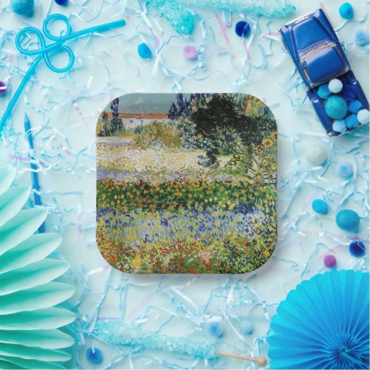 Vincent van Gogh - Blühender Garten Pappteller (Party)