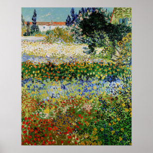 Vincent van Gogh - Blühender Garten Poster