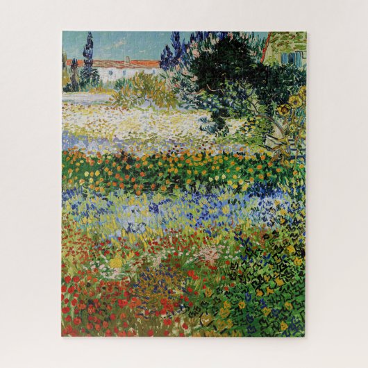 Vincent van Gogh - Blühender Garten Puzzle (Vertikal)