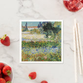 Vincent van Gogh - Blühender Garten Serviette (Beispiel)