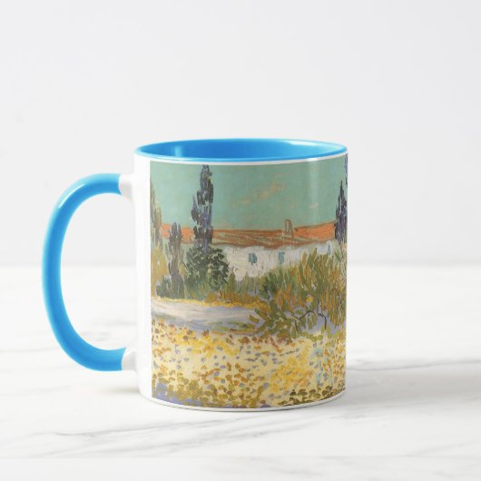 Vincent van Gogh - Blühender Garten Tasse (Links)