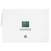 Vincent van Gogh - Blühender Mandelbaum (Rückseite Horizontal)