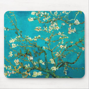 Vincent Van Gogh Blühender Mandelbaum Florale Kuns Mousepad