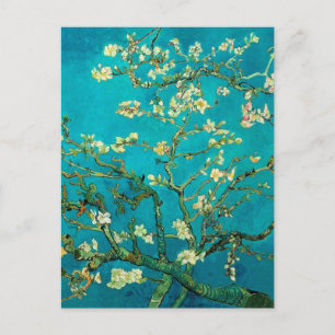 Vincent Van Gogh Blühender Mandelbaum Florale Kuns Postkarte