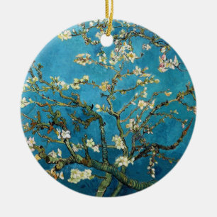 Vincent van Gogh, blühender Mandelbaum Keramikornament