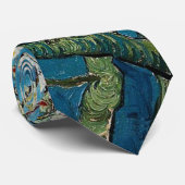 Vincent van Gogh, blühender Mandelbaum Krawatte (Gerollt)