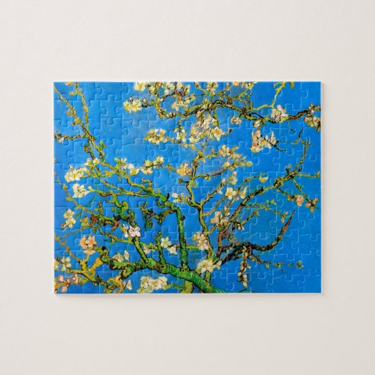 Vincent Van Gogh - Blühender Mandelbaum Kunst Puzzle (Horizontal)