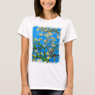 Vincent Van Gogh - Blühender Mandelbaum Kunst T-Shirt