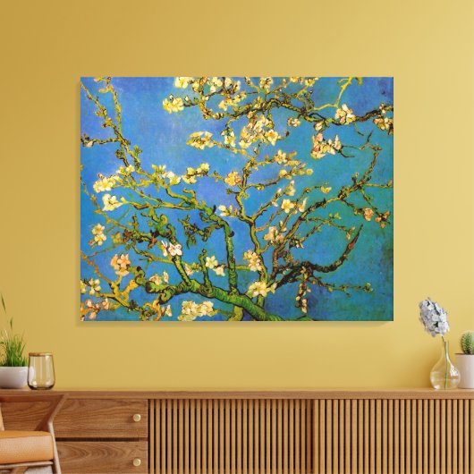 Vincent van Gogh - Blühender Mandelbaum Leinwanddruck