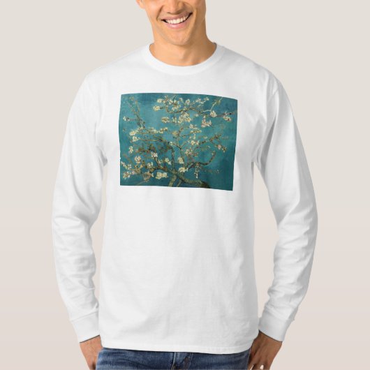Vincent Van Gogh - blühender Mandelbaum T-Shirt (Vorderseite)