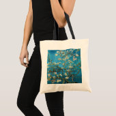 Vincent van Gogh, blühender Mandelbaum Tragetasche (Vorderseite (Produkt))
