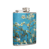 Vincent van Gogh, blühender Mandelbaum. Vintag Flachmann (Rechts)