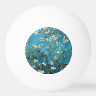 Vincent van Gogh, blühender Mandelbaum. Vintag Tischtennisball
