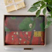 Vincent van Gogh - Blühender Pflaumenbaum Seidenpapier (Geschenk)