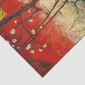 Vincent van Gogh - Blühender Pflaumenbaum Seidenpapier (Ausschnitt)