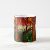Vincent van Gogh - Blühender Pflaumenbaumgarten Kaffeetasse (Mittel)