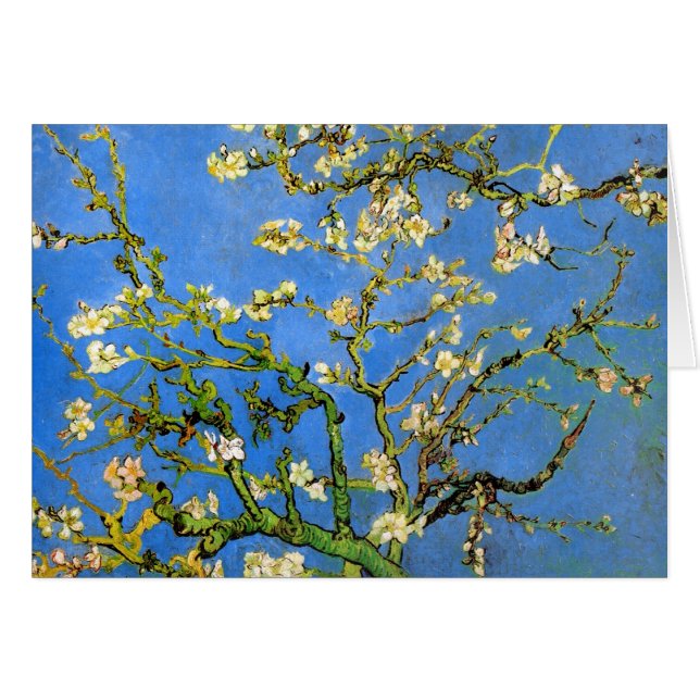 Vincent Van Gogh - Blühendes Almond Tree Kunst, Di (Vorderseite (Horizontal))