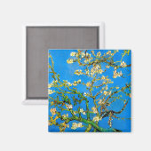 Vincent Van Gogh - Blühendes Almond Tree Kunst, Di Magnet (Vorderseite/Rückseite)