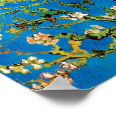 Vincent Van Gogh - Blühendes Almond Tree Kunst, Di Poster (Ecke)