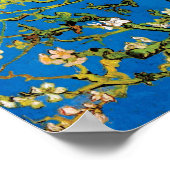 Vincent Van Gogh - Blühendes Almond Tree Kunst, Di Poster (Ecke)