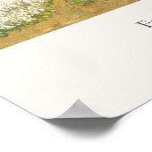 Vincent van Gogh Blume Beds in Holland Art Print Poster (Ecke)