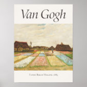 Vincent van Gogh Blume Beds in Holland Art Print Poster (Vorne)