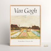 Vincent van Gogh Blume Beds in Holland Art Print Poster