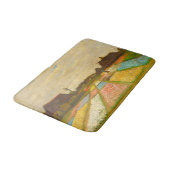 Vincent van Gogh Blume Beds in Holland Badematte (Schrägansicht)