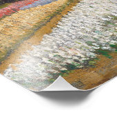 Vincent van Gogh - Blume Beds in Holland Fotodruck (Ecke)