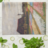 Vincent van Gogh - Blume Beds in Holland Geschirrtuch (Gefaltet)