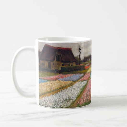 Vincent van Gogh - Blume Beds in Holland Kaffeetasse (Links)