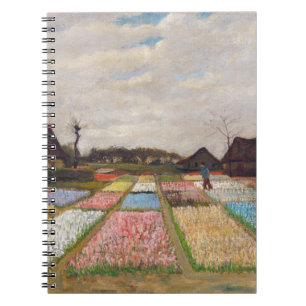 Vincent van Gogh - Blume Beds in Holland Notizblock