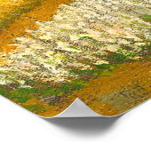 Vincent van Gogh Blume Beds in Holland Poster (Ecke)