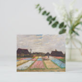 Vincent van Gogh - Blume Beds in Holland Postkarte (Stehend Vorderseite)