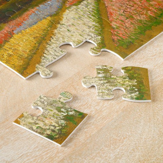 Vincent van Gogh Blume Beds in Holland Puzzle (Seite)