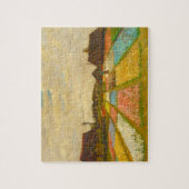 Vincent van Gogh Blume Beds in Holland Puzzle (Vertikal)
