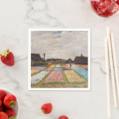 Vincent van Gogh - Blume Beds in Holland Serviette (Beispiel)